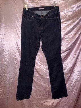 Tommy Hilfiger dark wash boot cut jeans
